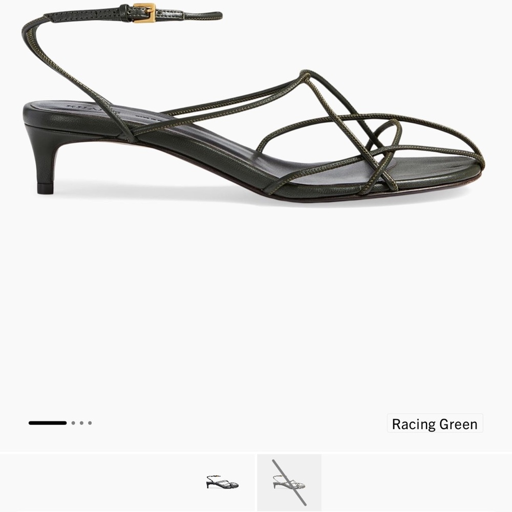 ❗️SOLD❗️KHAITE Black Strappy Sandals